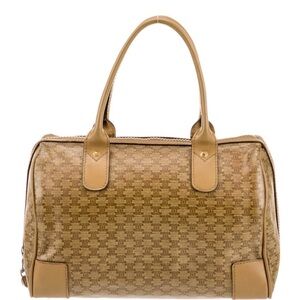 Celine Macadam Top Handle Bag Vintage